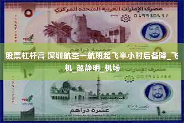 股票杠杆高 深圳航空一航班起飞半小时后备降_飞机_赵静明_机场